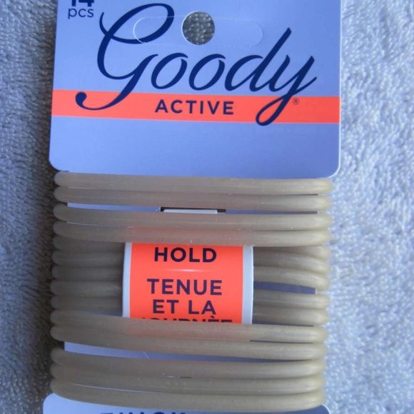 14 Goody Slide Proof Bold All Day Hold Stay Secure Elastic Ponytailer Hair Bands - Picture 13 of 16
